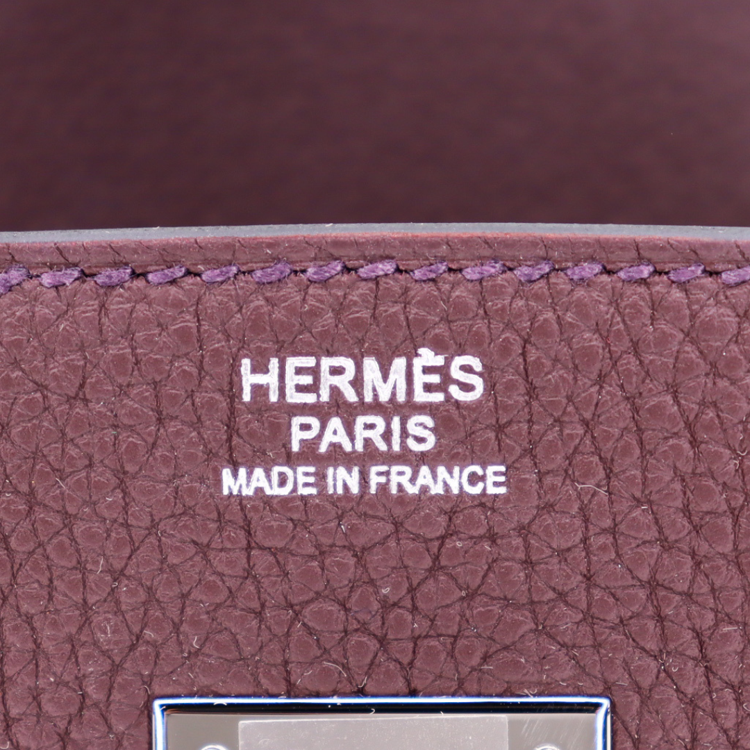 Hermès 30cm Birkin Rouge Sellier Togo Leather Palladium Hardware
