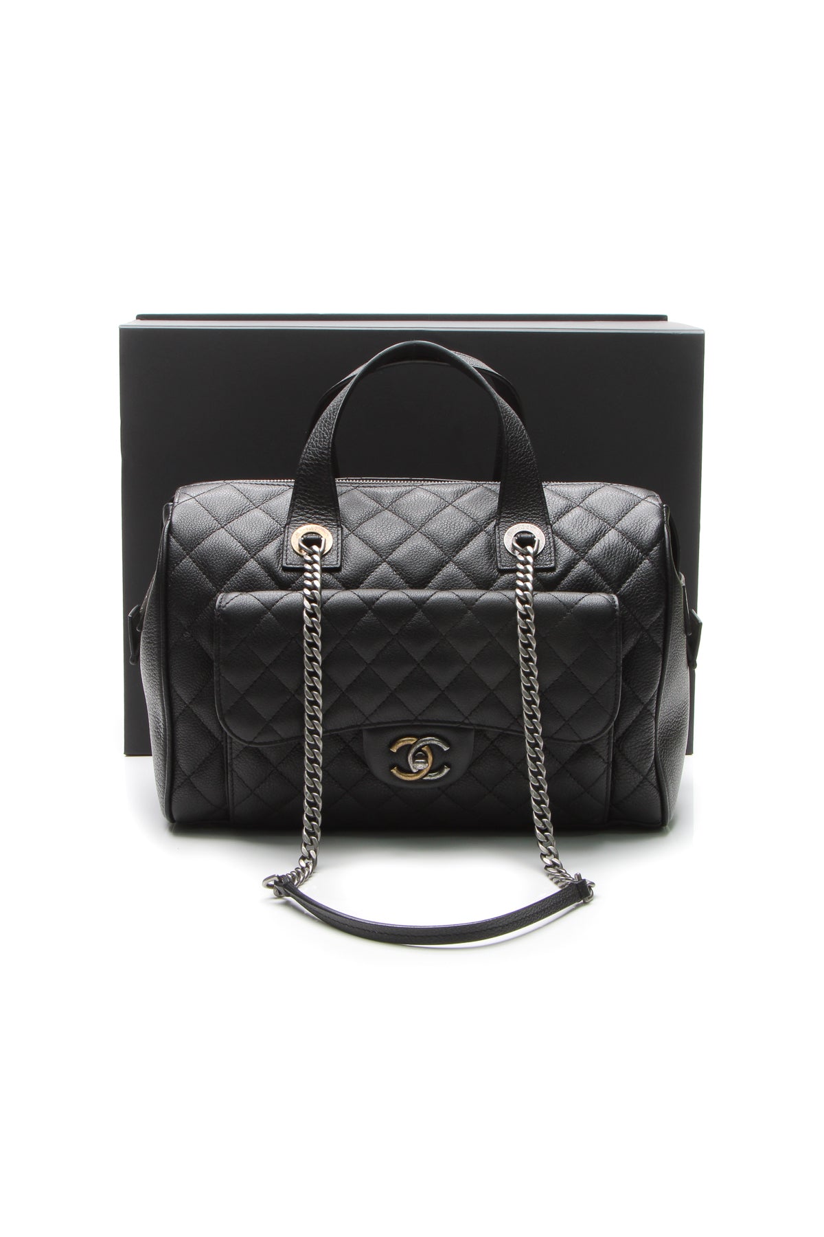 Casual Pocket Bowling Bag - Black