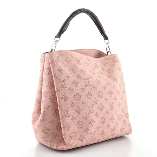 Louis Vuitton Babylone PM Hobo Mahina Leather