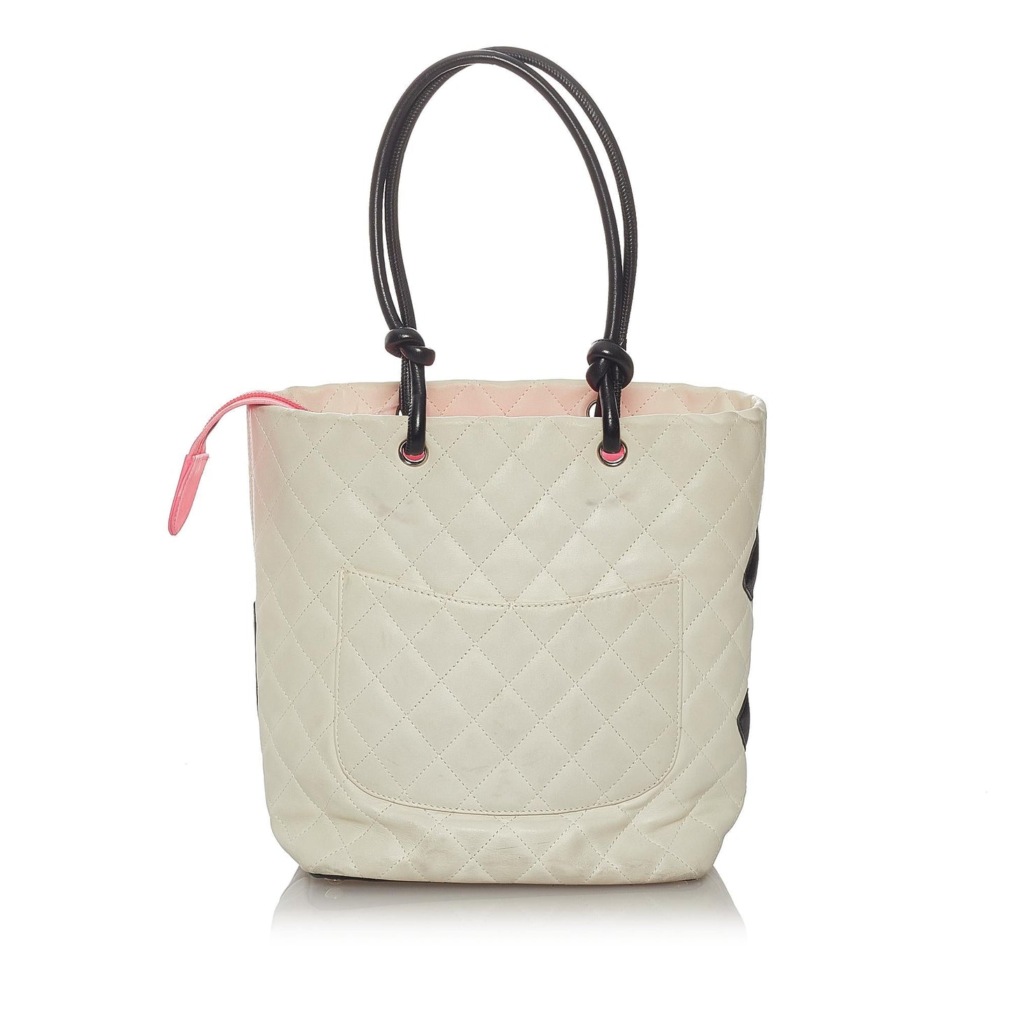 Chanel Cambon Ligne Lambskin Leather Tote Bag