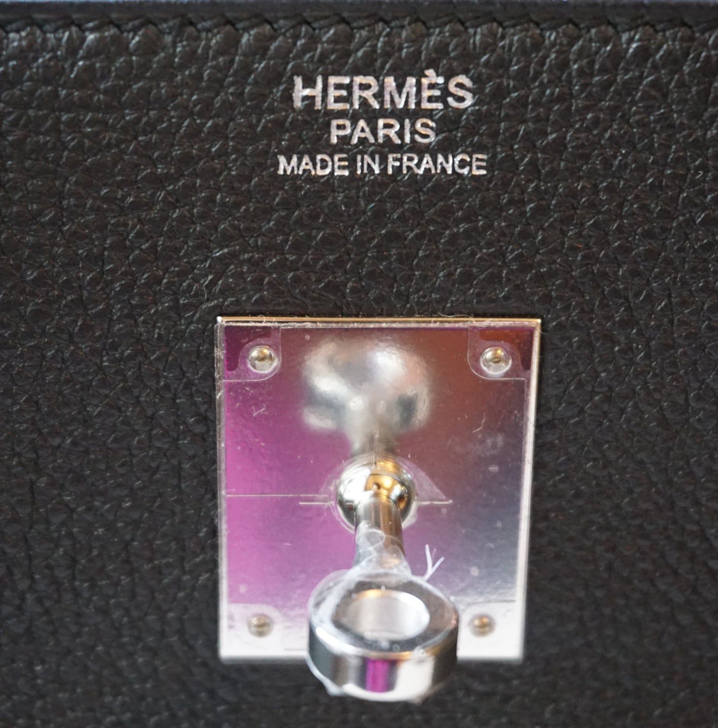 Hermès | Black Togo Birkin with Silver Hardware | 30