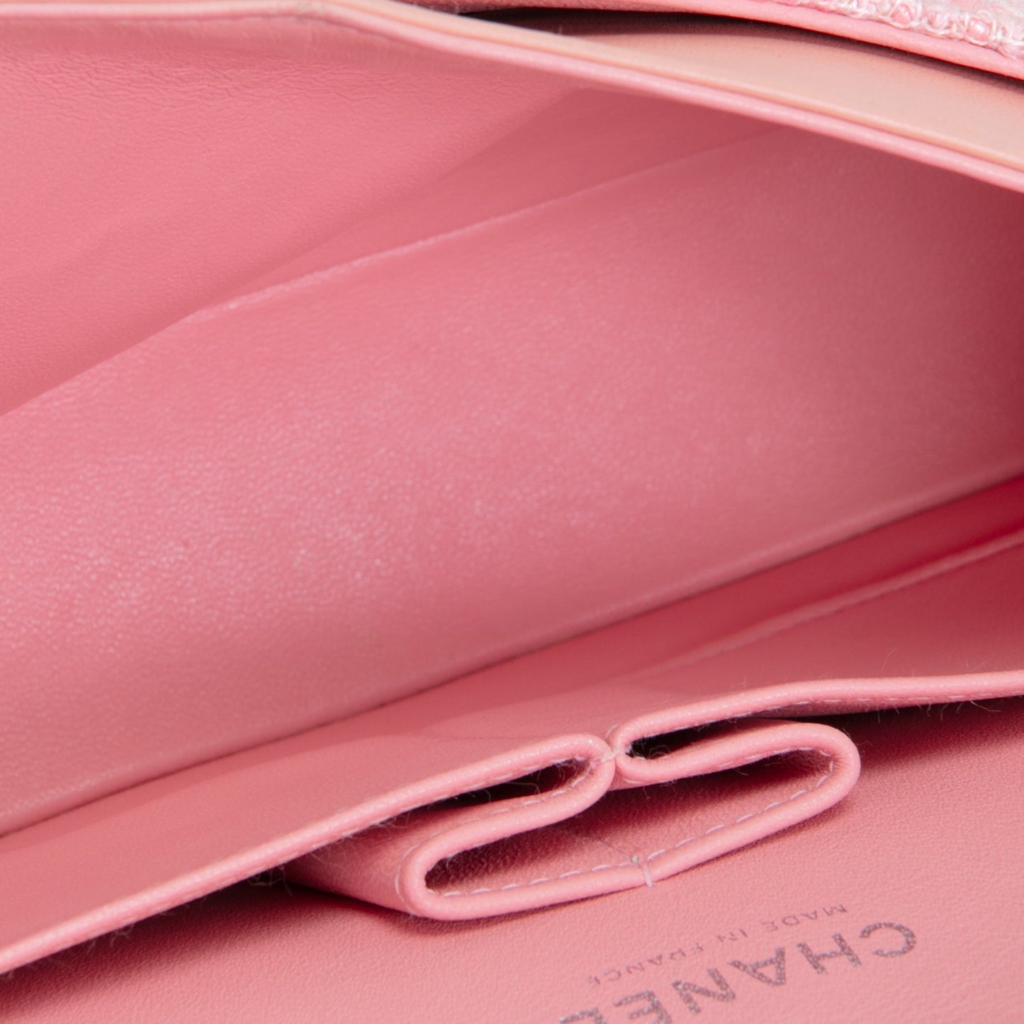 CHANEL Medium Tweed Double Flap - Pink