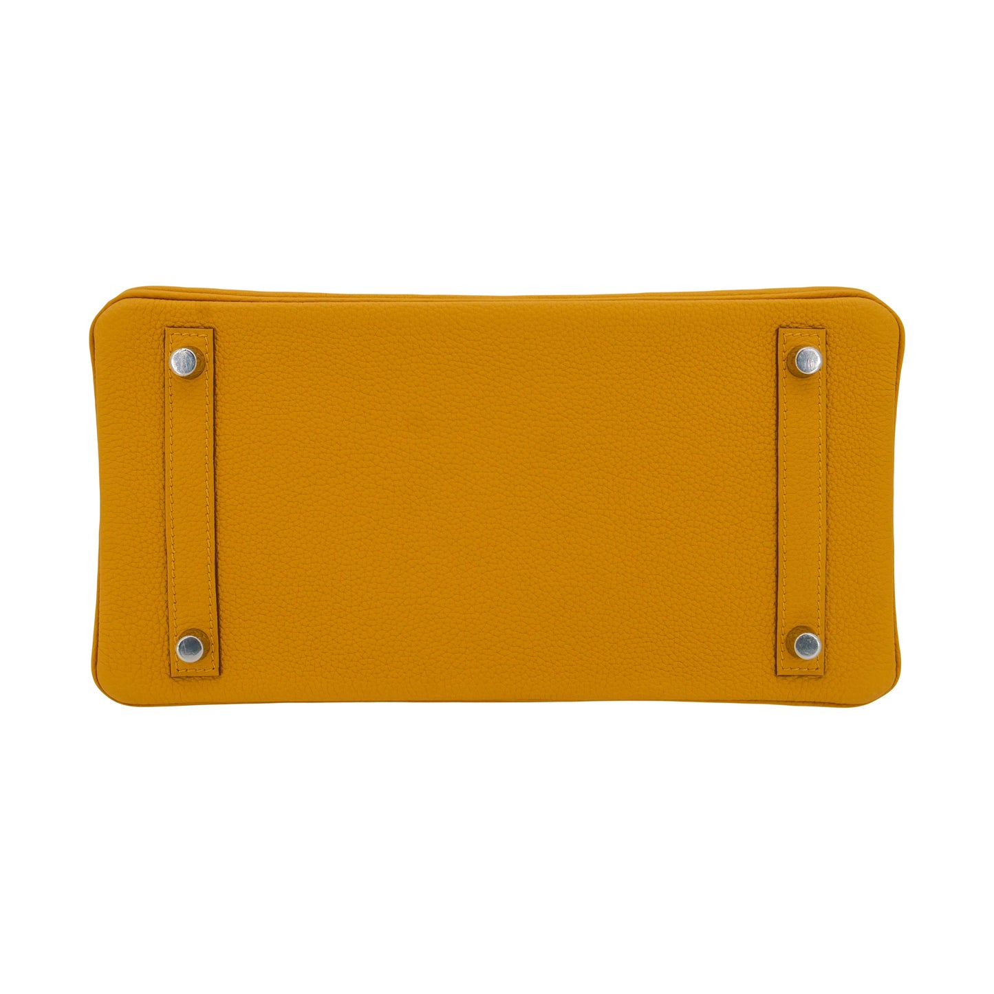 Hermès 30cm Birkin Ambre Togo Leather Palladium Hardware