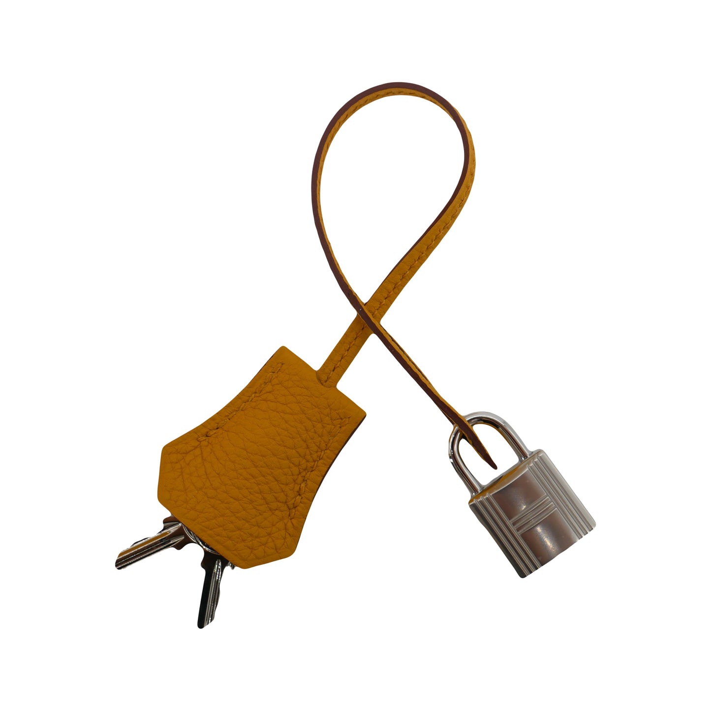 Hermès 30cm Birkin Ambre Togo Leather Palladium Hardware