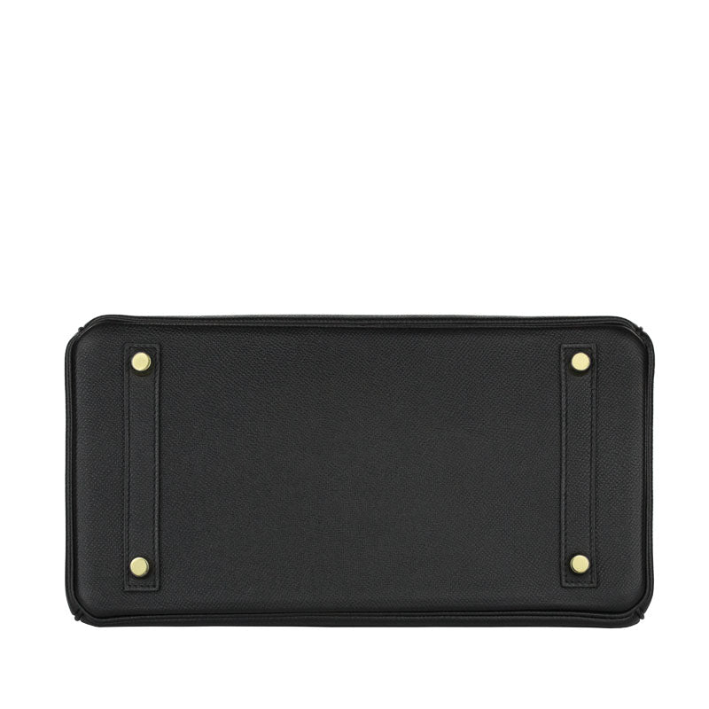 Hermès 30cm Birkin Black Epsom Leather Gold Hardware