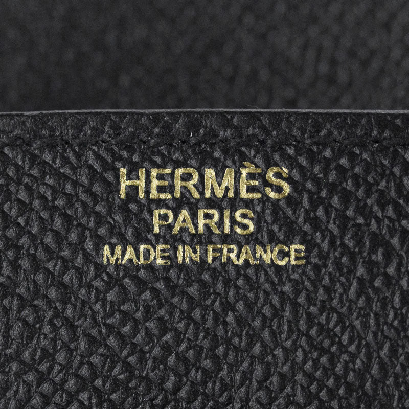 Hermès 30cm Birkin Black Epsom Leather Gold Hardware