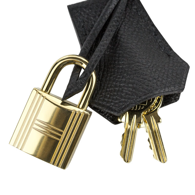 Hermès 30cm Birkin Black Epsom Leather Gold Hardware