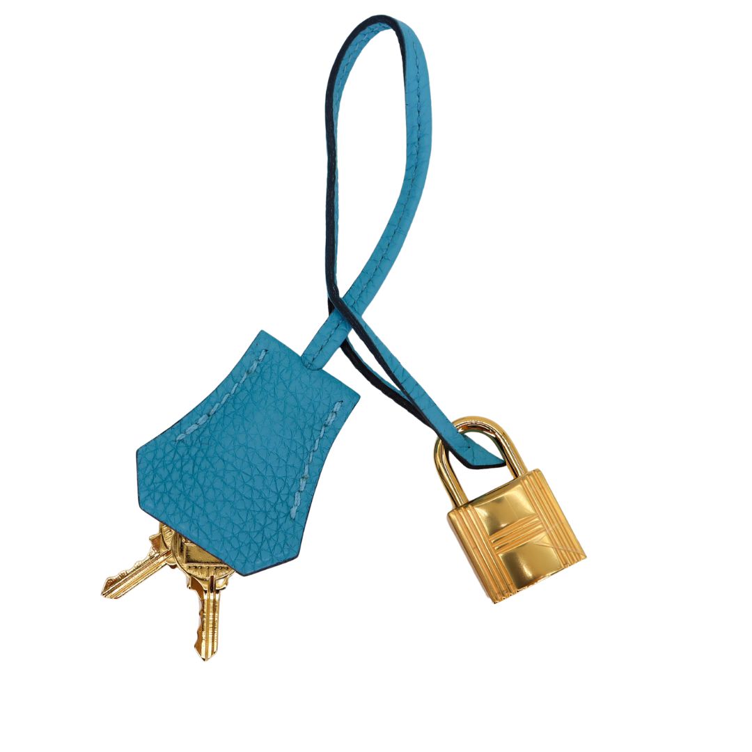 Hermès 30cm Birkin Bleu Du Nord Togo Leather Gold Hardware