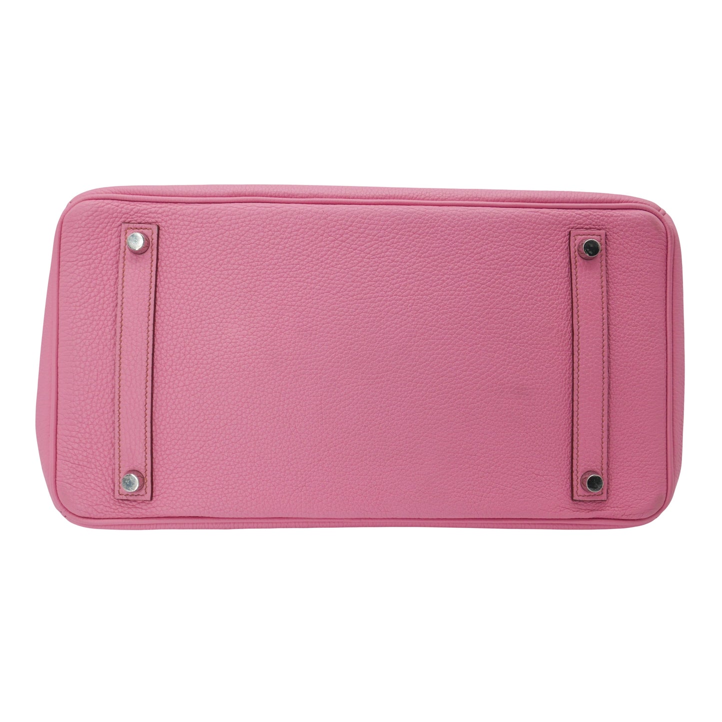 Hermès 35cm Birkin Bubblegum Clemence Palladium Hardware