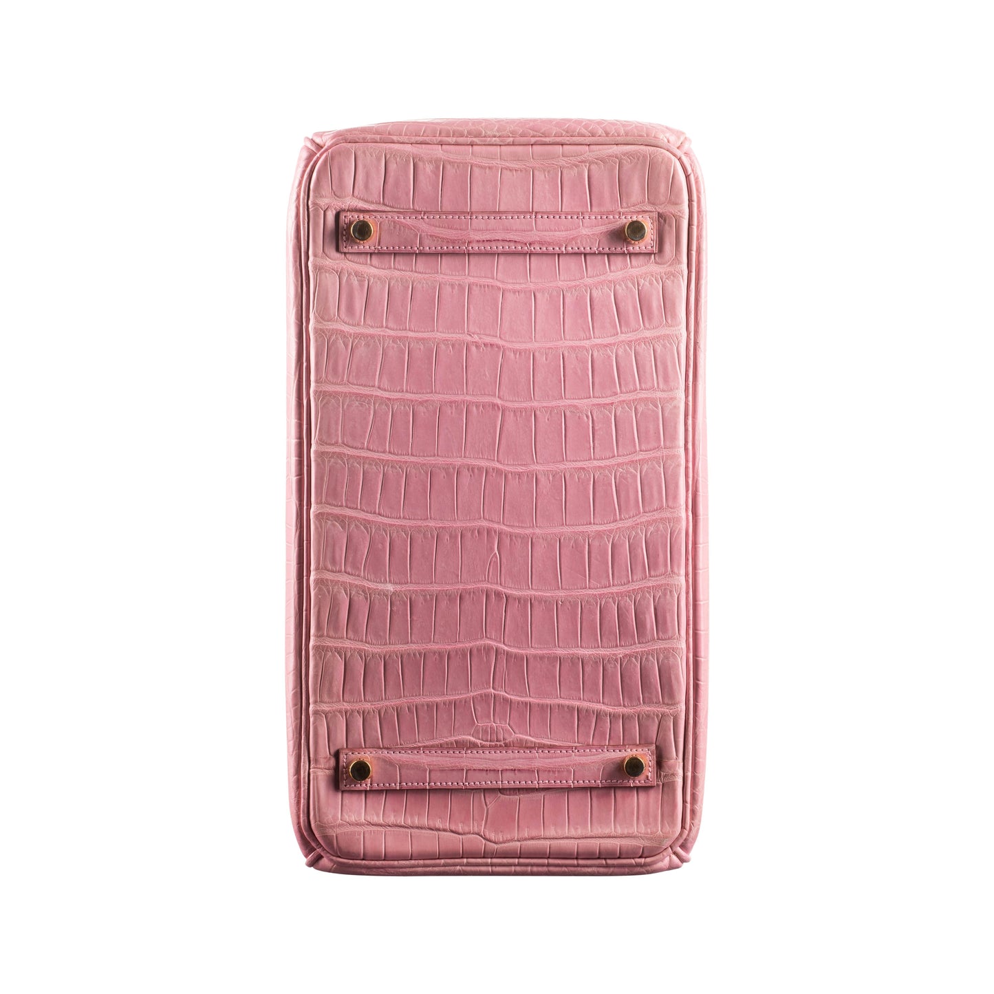 Hermès 35cm Birkin Bubblegum Matte Alligator Gold Hardware