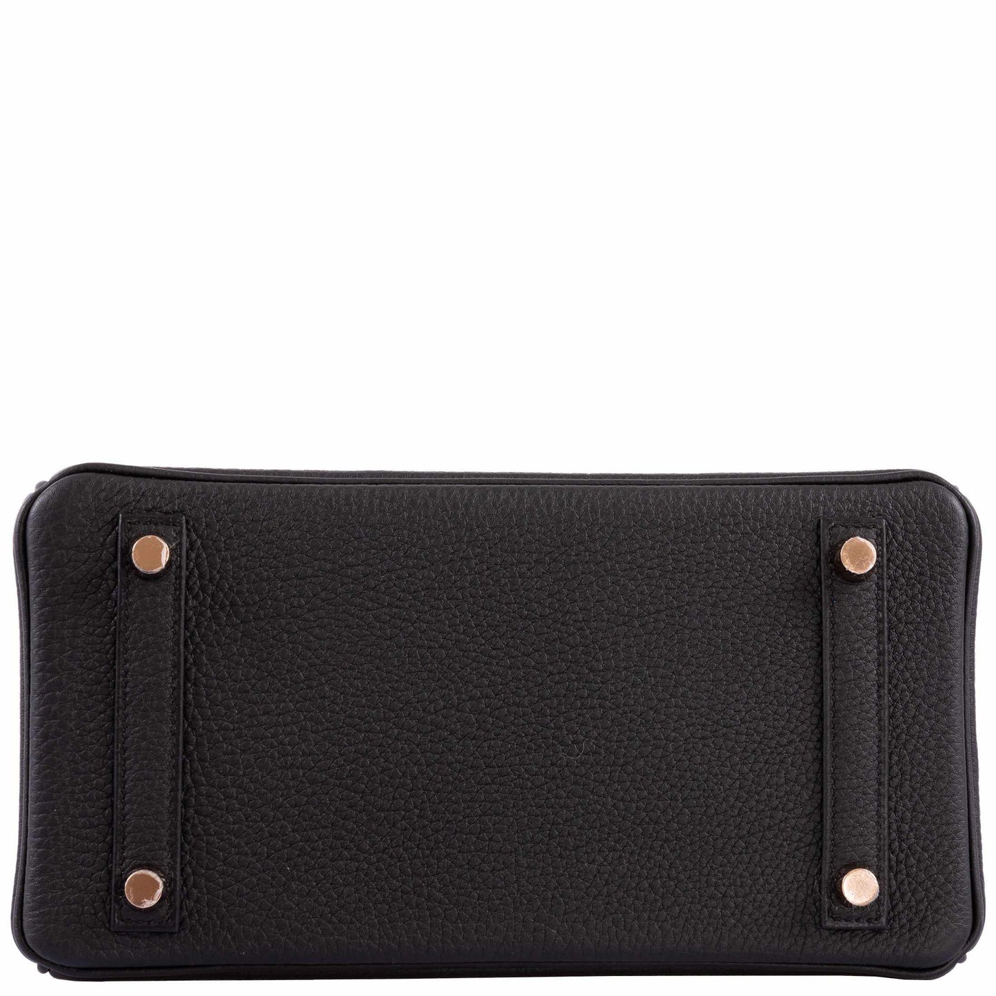Hermes Birkin 25 Black Togo leather Rose Gold Hardware
