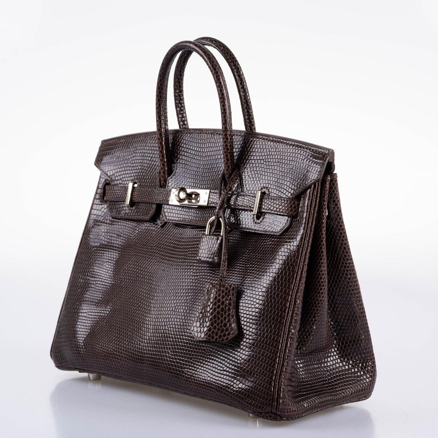 Hermes Birkin 25 Havane Nilo Lizard with Palladium Hardware