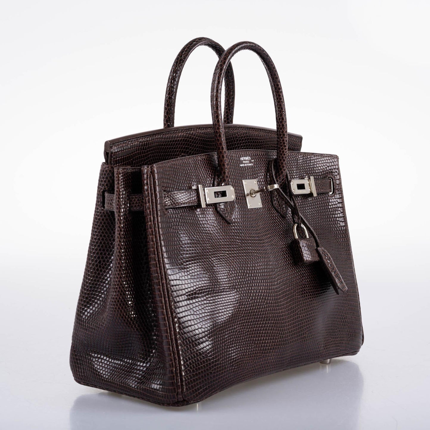 Hermes Birkin 25 Havane Nilo Lizard with Palladium Hardware
