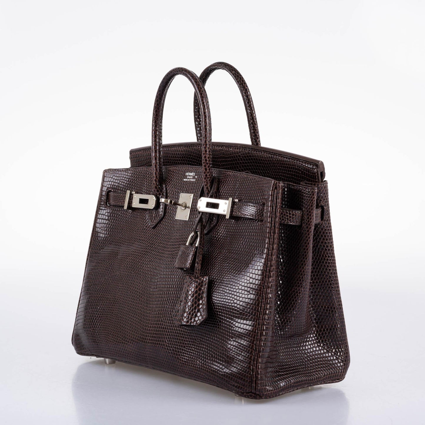Hermes Birkin 25 Havane Nilo Lizard with Palladium Hardware