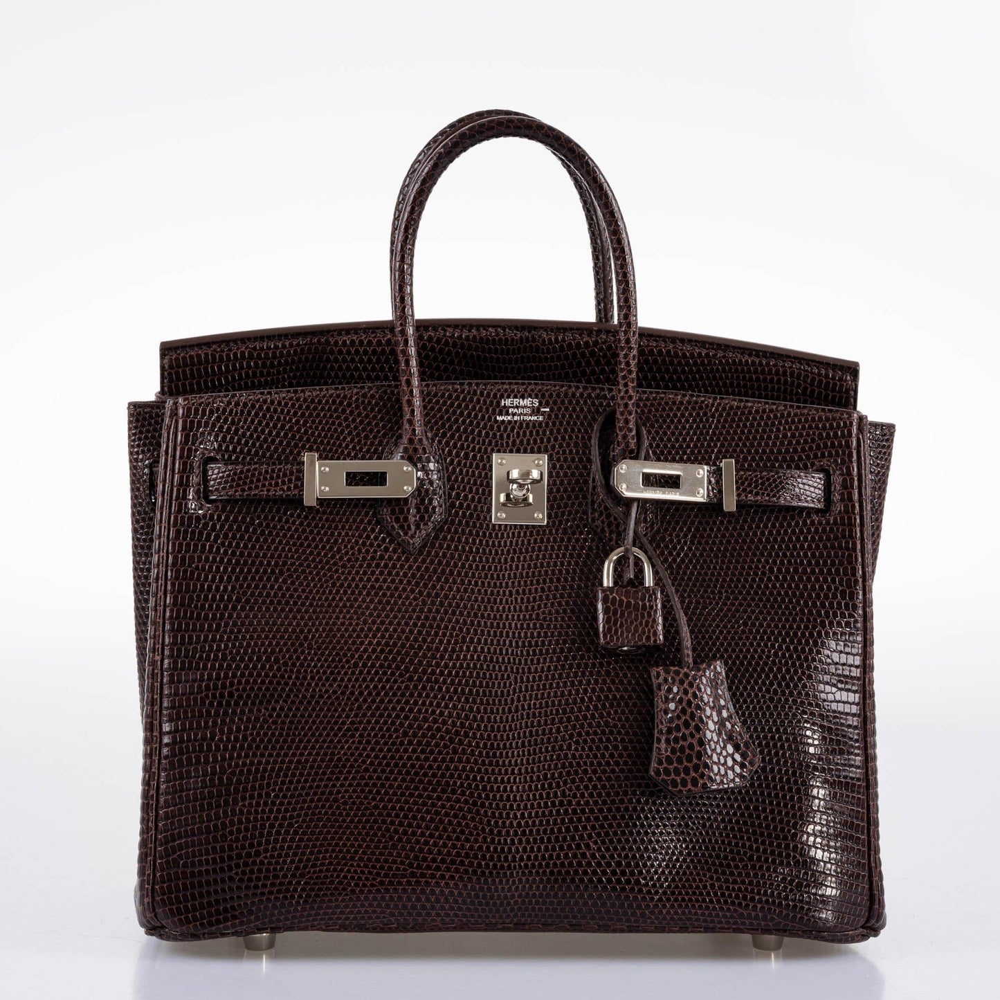Hermes Birkin 25 Havane Nilo Lizard with Palladium Hardware