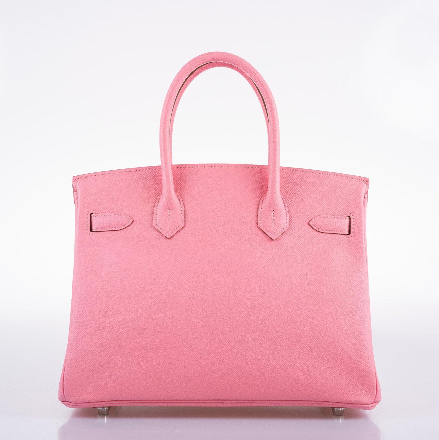 Hermes Birkin 30 Rose Confetti Epsom Palladium Hardware - 2021, Z