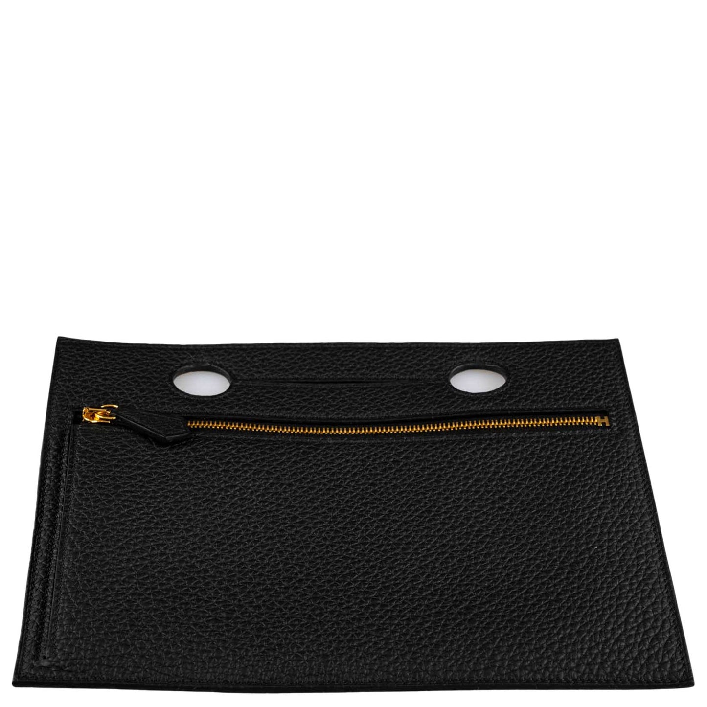 Hermes Birkin Pochette Backpocket Black Swift With Palladium Hardware - 2021, Z