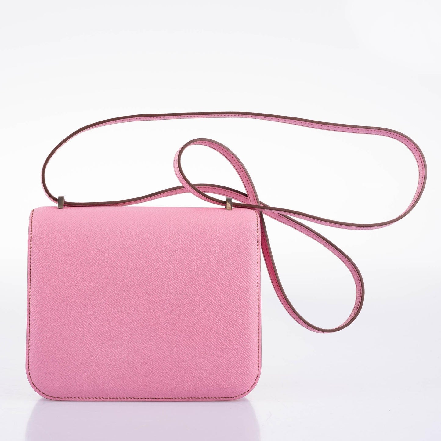 Hermes Constance 18 5P Bubblegum Pink Epsom with Palladium Hardware - 2021, Z