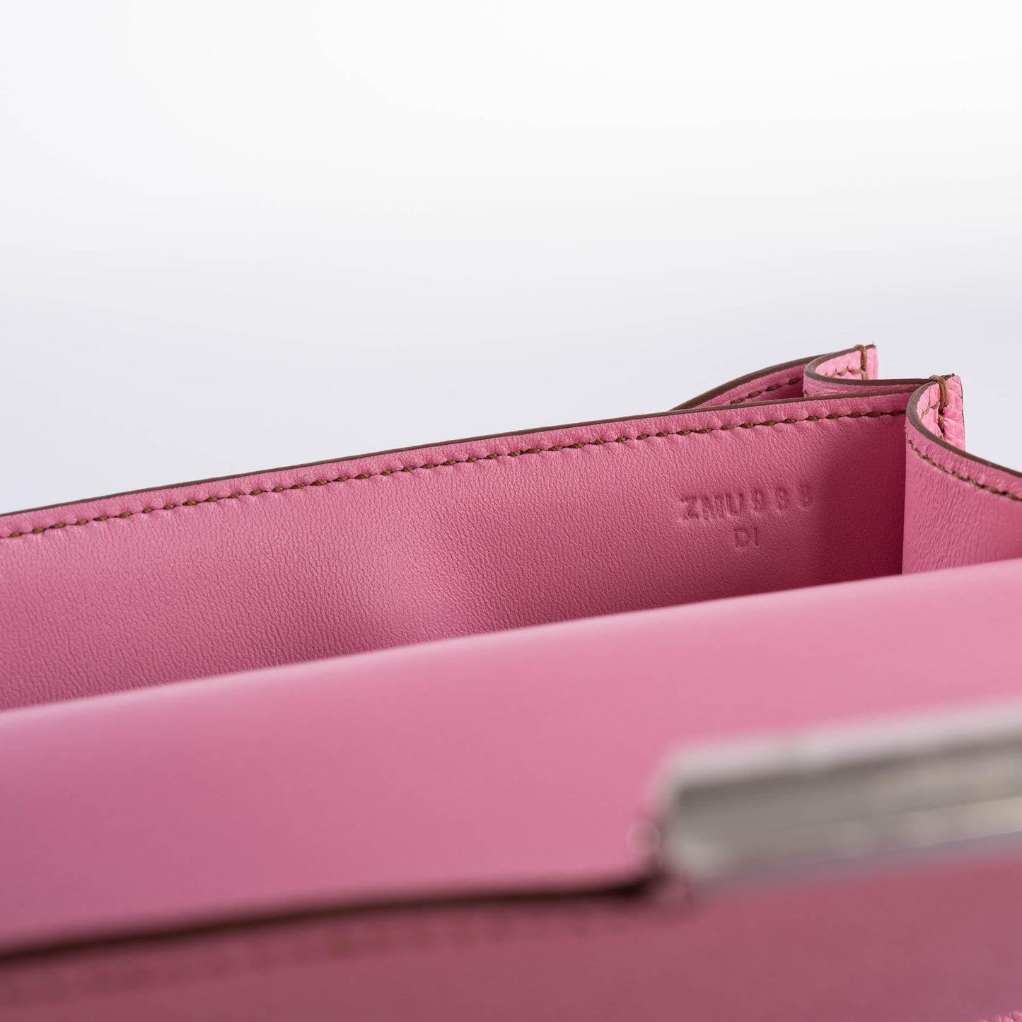 Hermes Constance 18 5P Bubblegum Pink Epsom with Palladium Hardware - 2021, Z