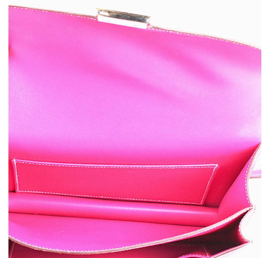 Hermès Constance Elan 25 Rose Tyrien Bag