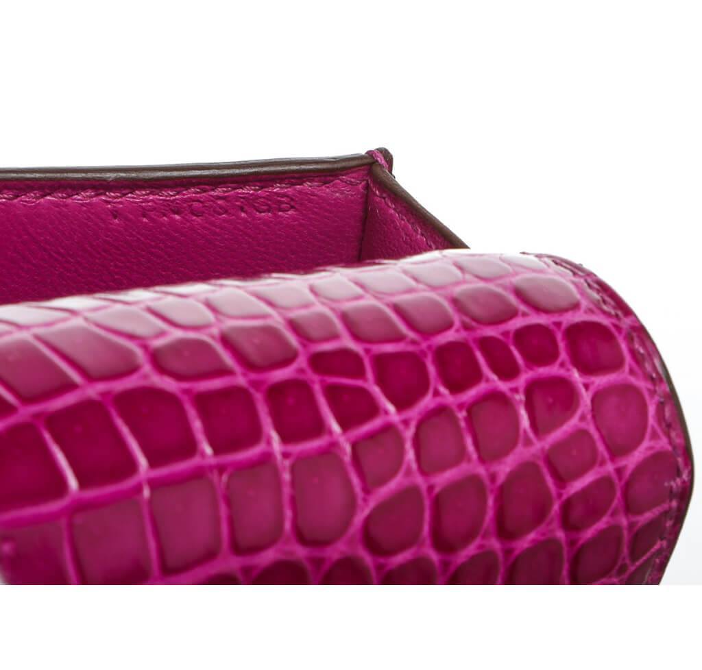 Hermès Egee Clutch Rose Scheherazade Bag