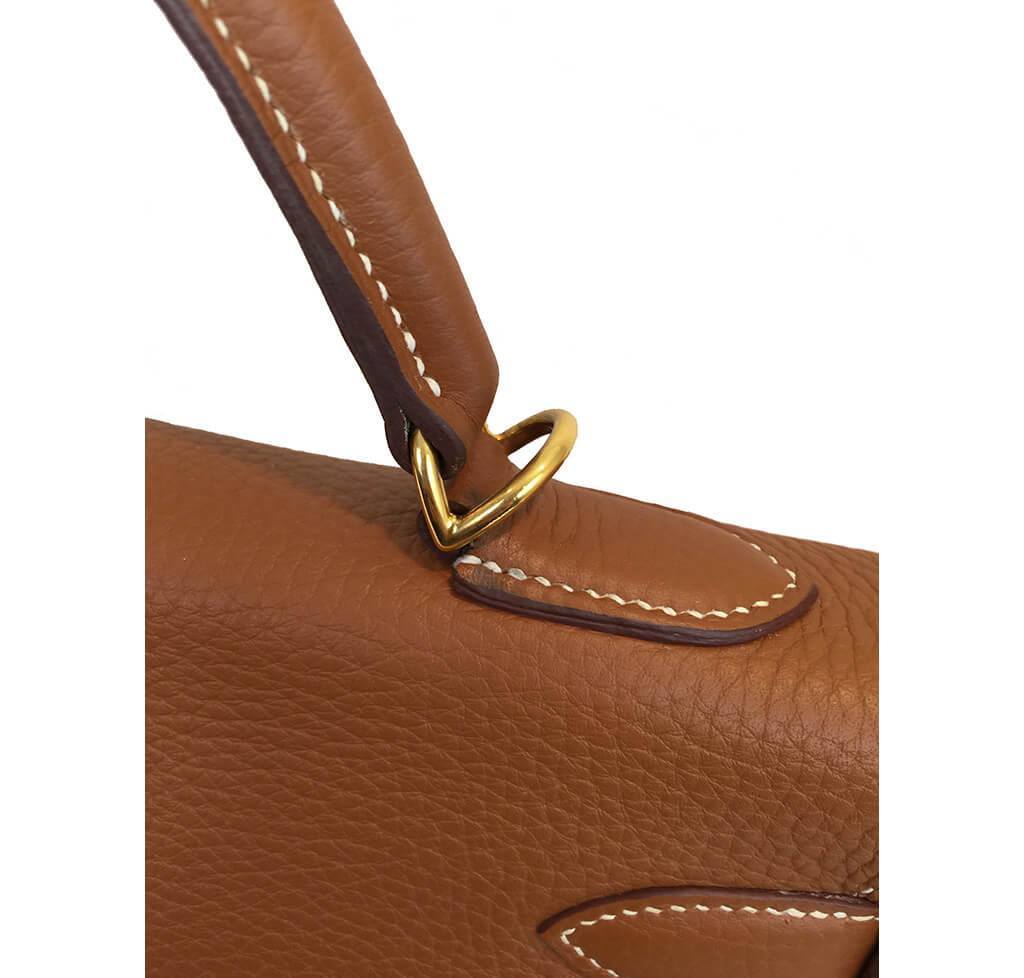 Hermès Kelly 40 Gold Bag GHW