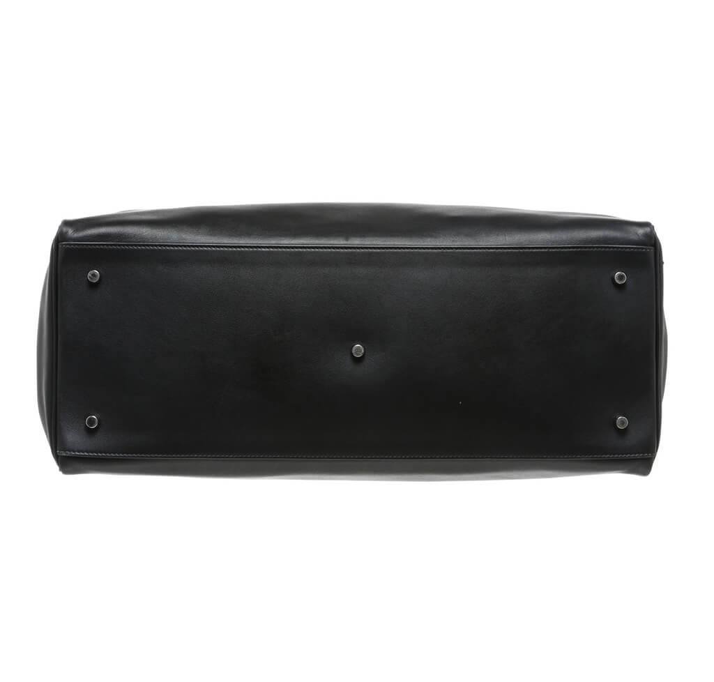 Hermès Relax Travel Bag Kelly 50 Black