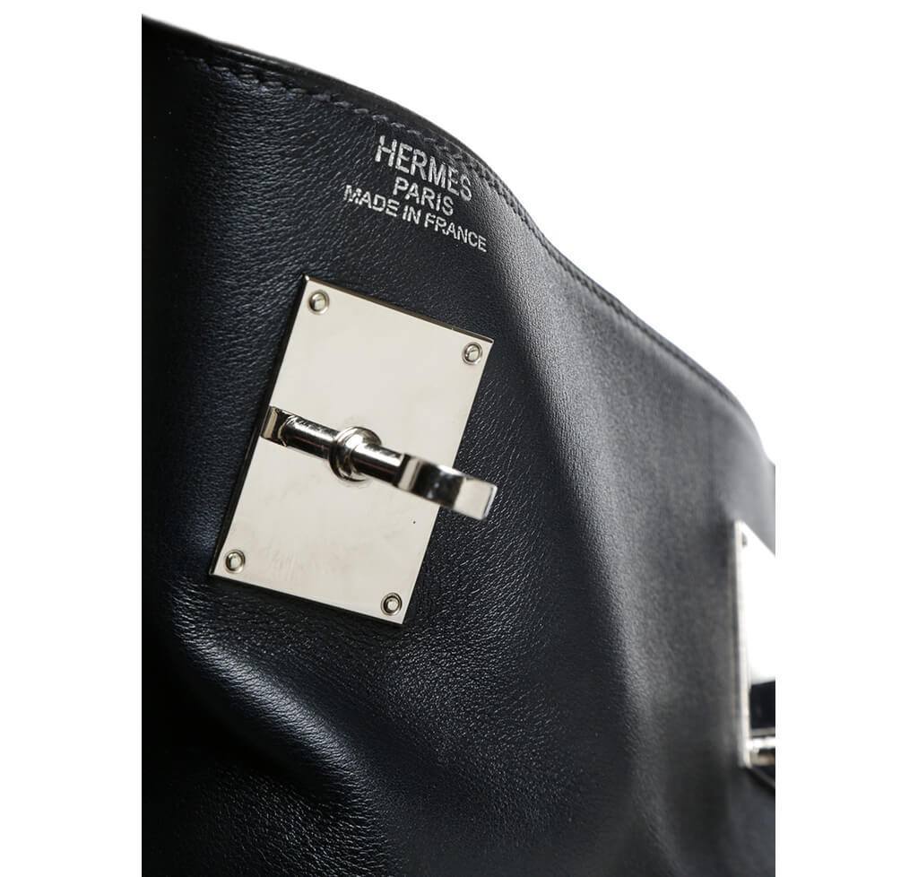 Hermès Relax Travel Bag Kelly 50 Black