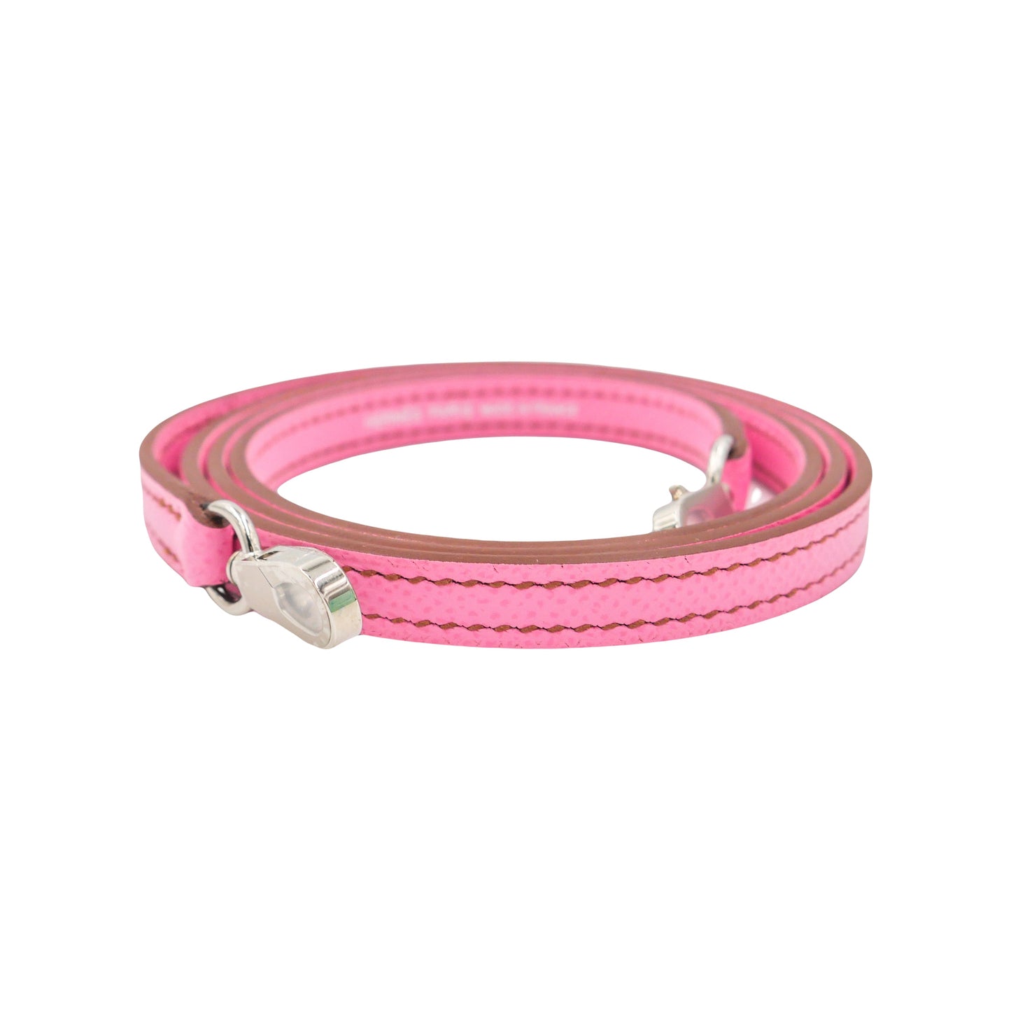 Hermès Kelly II Sellier Mini Bubblegum Epsom Palladium Hardware