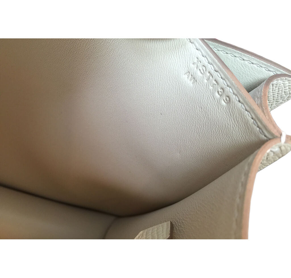 Hermès Constance 24 Bag Craie Gold Hardware