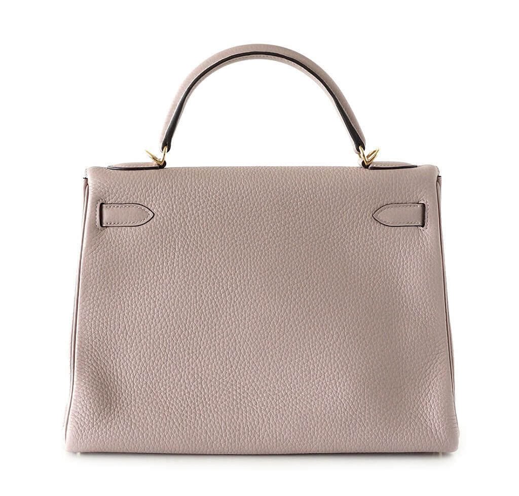 Hermès Glycine Kelly 32 Bag GHW