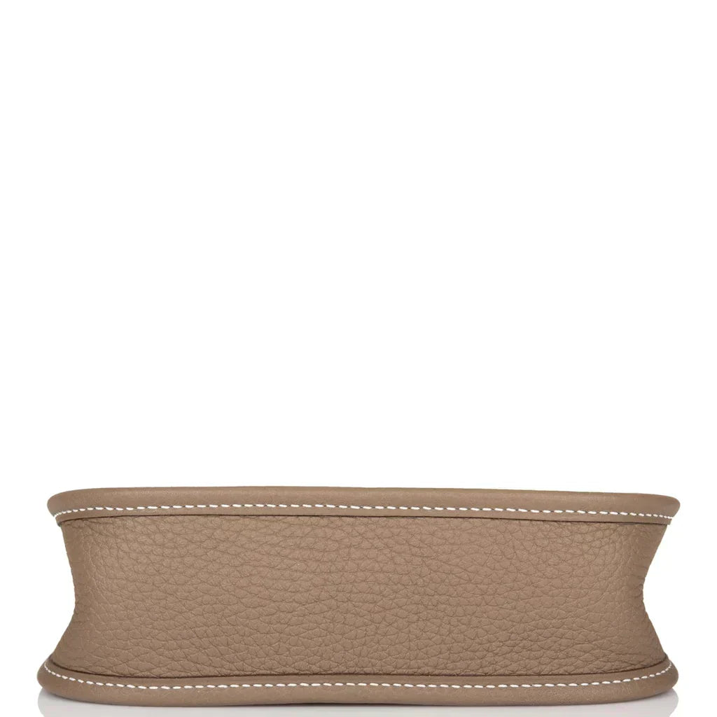 Hermes Evelyne TPM Etoupe Clemence Palladium Hardware