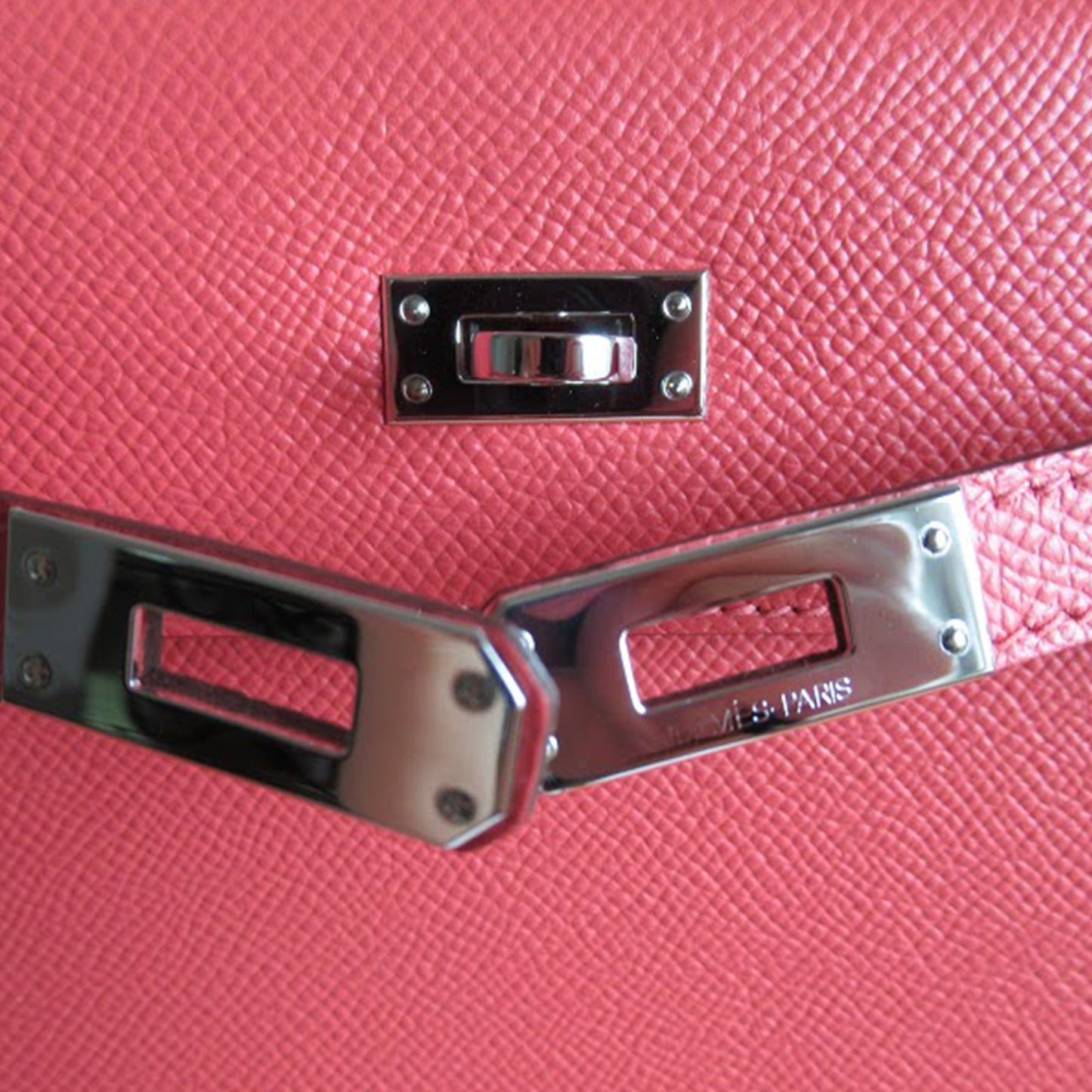 Hermès | Epsom Rose Jaipur Kelly with Palladium Hardware | 25