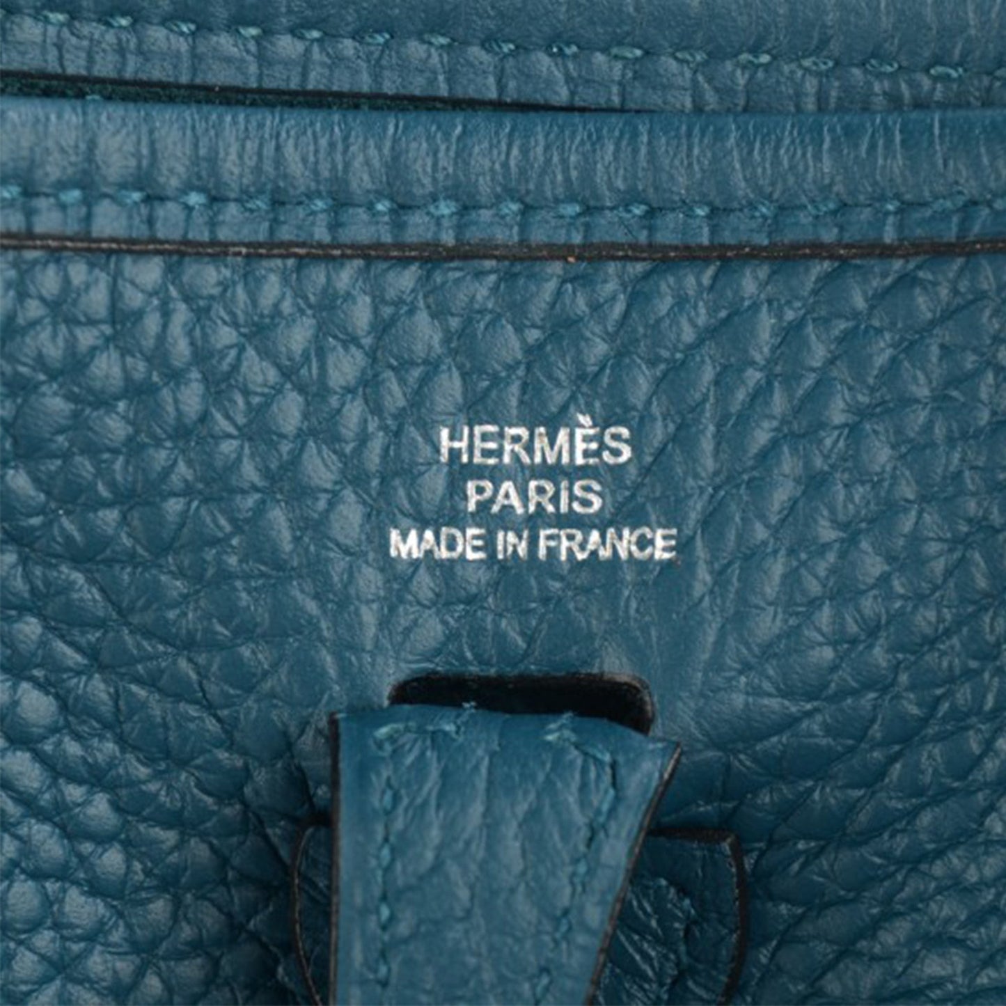 Hermès | Clemence Evelyne III in Colvert Turquoise | PM