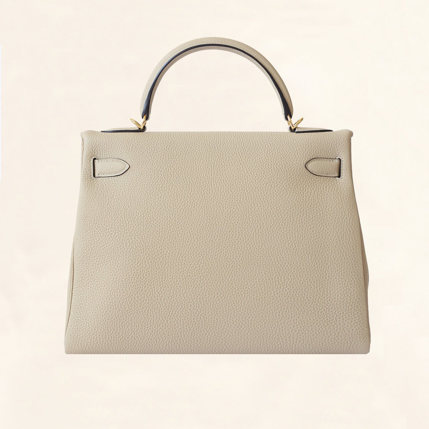 Hermès | Trench Togo Retourne Kelly - Gold Hardware | 32