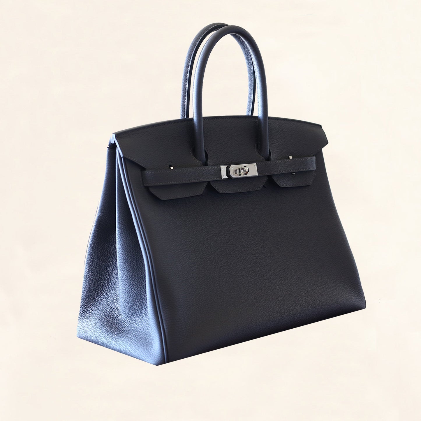 Hermès | Graphite Togo Birkin with Palladium Hardware | 35