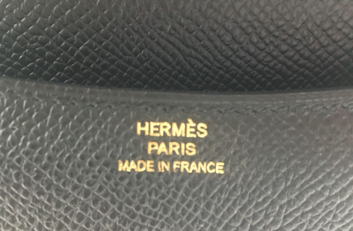 Hermes Epsom Constance Mini Black
