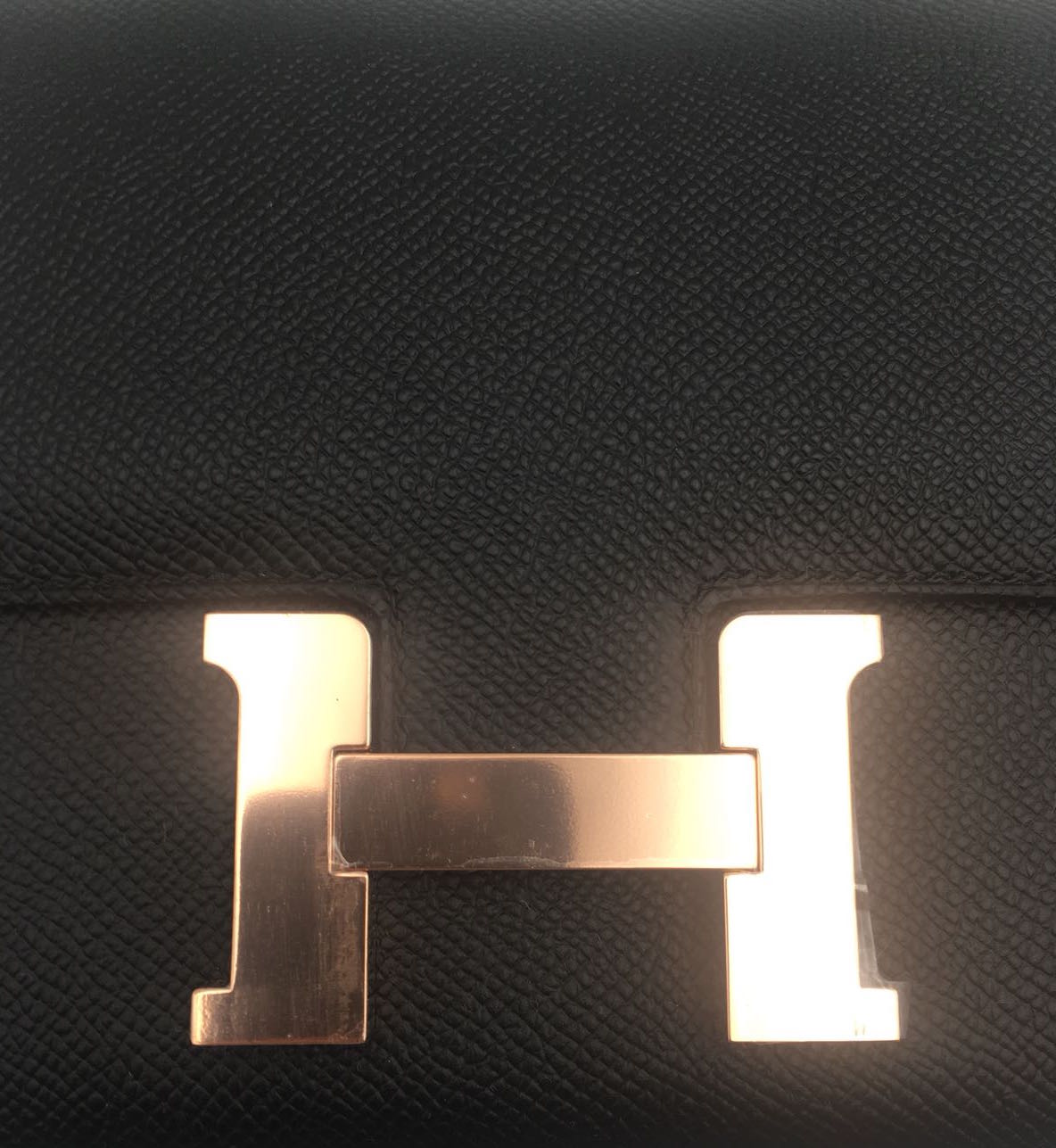Hermes Epsom Constance Mini Black
