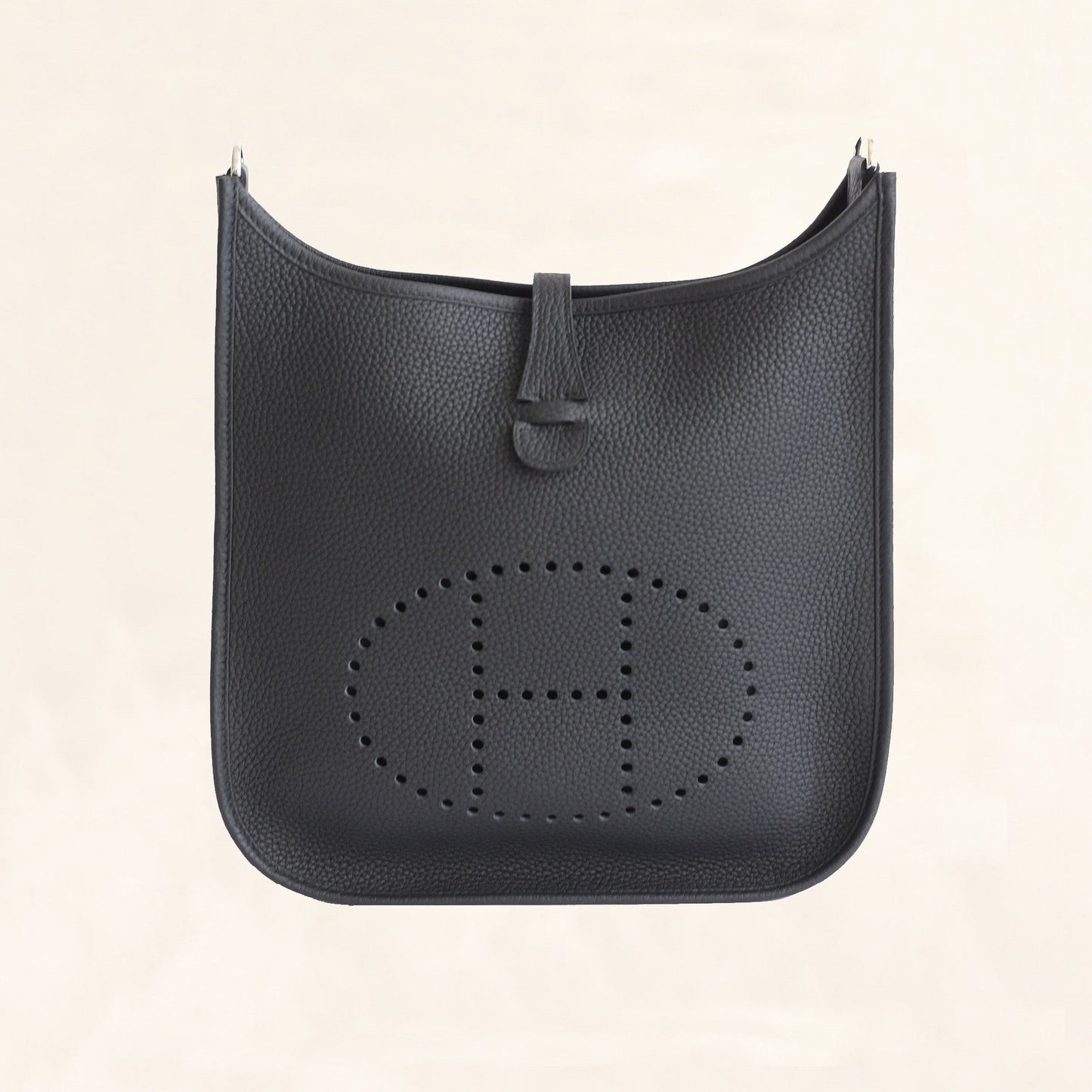 Hermes Evelyne III PM Black Clemence