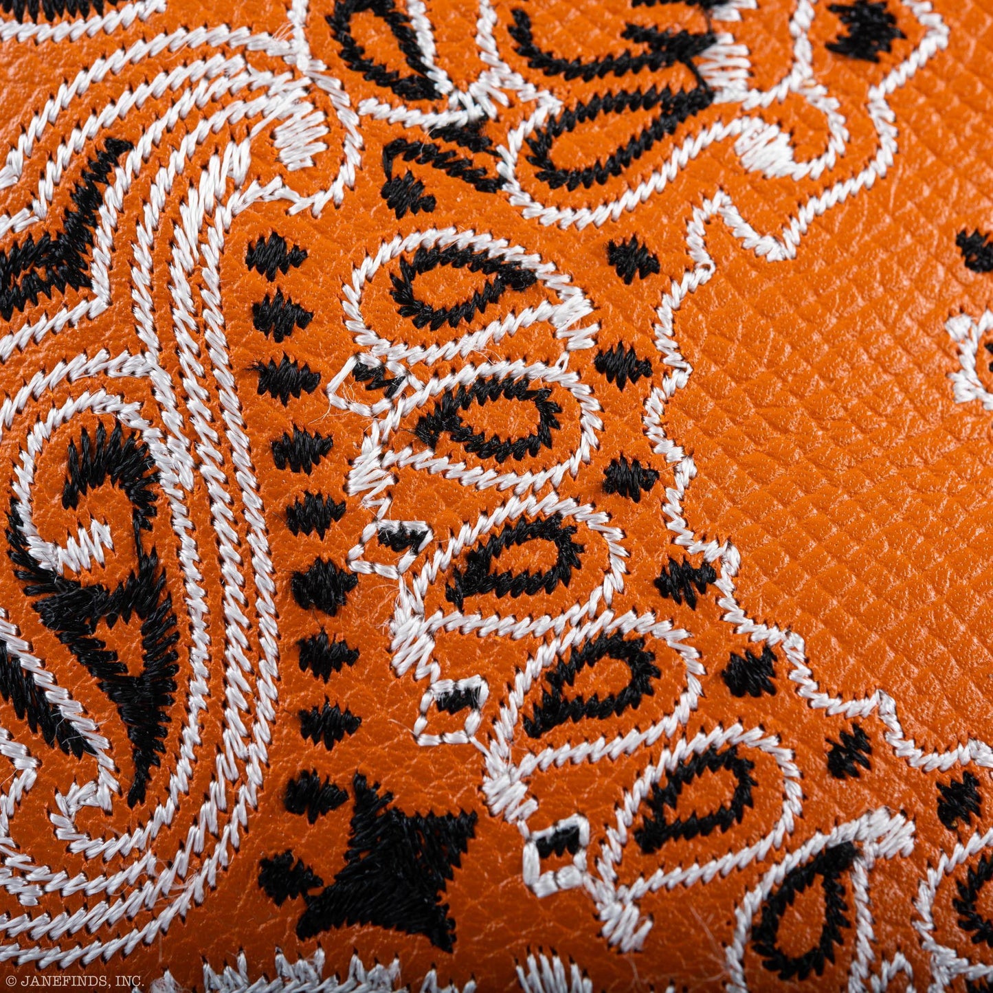 Jay Ahr Vintage 2013 Hermes Birkin 30 Orange Epsom Bandana Embroidery "Rio de Janeiro"