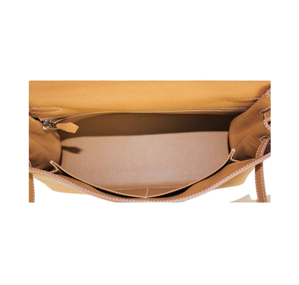 Hermès Kelly 32 Gold Togo Bag PHW