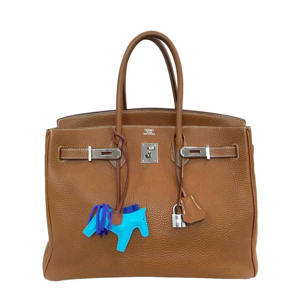 Hermès Birkin 35 Gold Togo Bag PHW