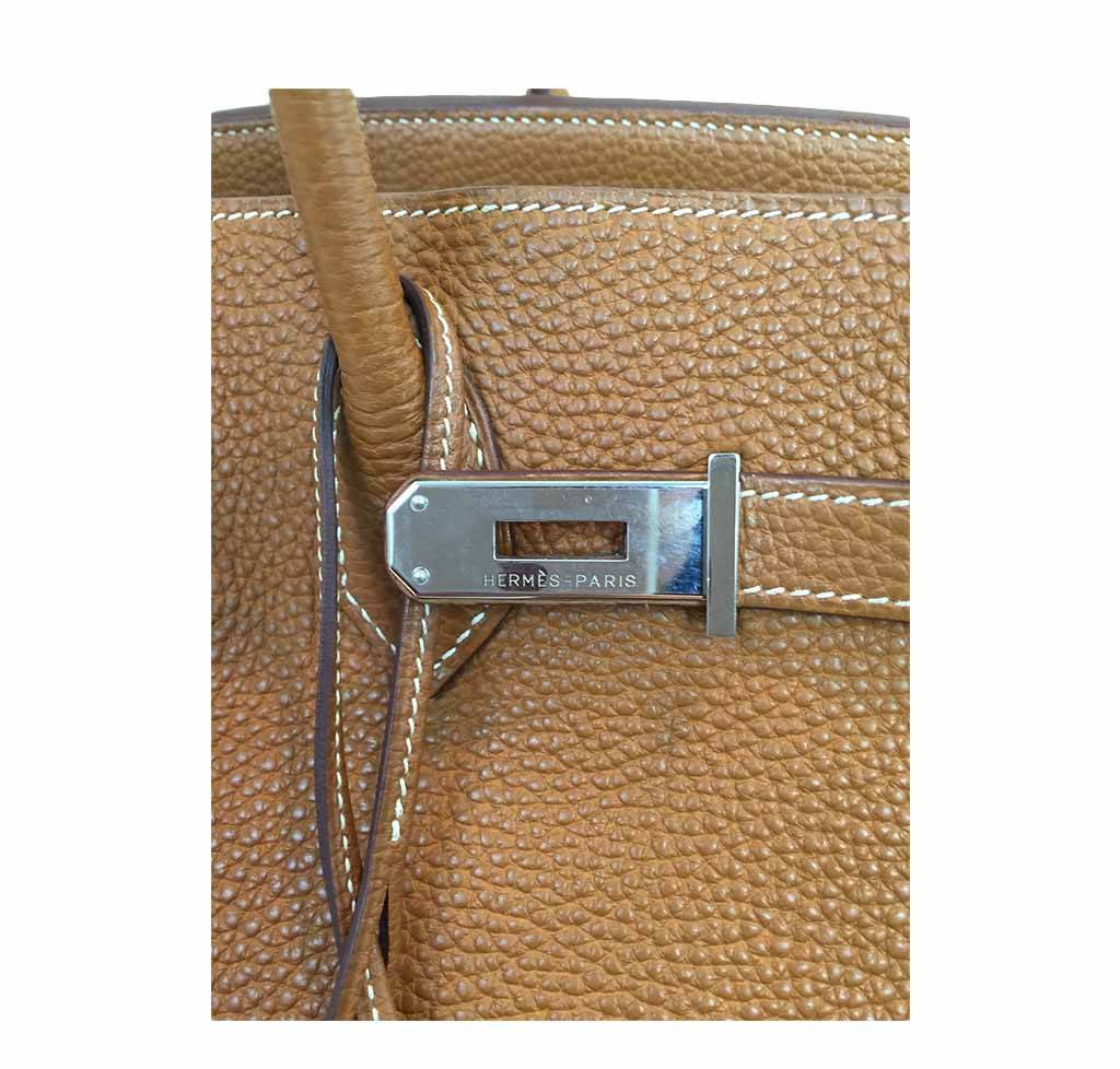 Hermès Birkin 35 Gold Togo Bag PHW