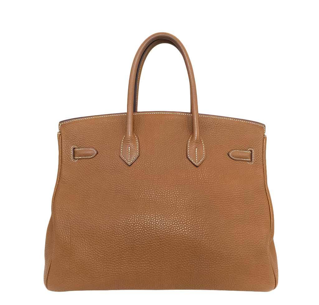 Hermès Birkin 35 Gold Togo Bag PHW