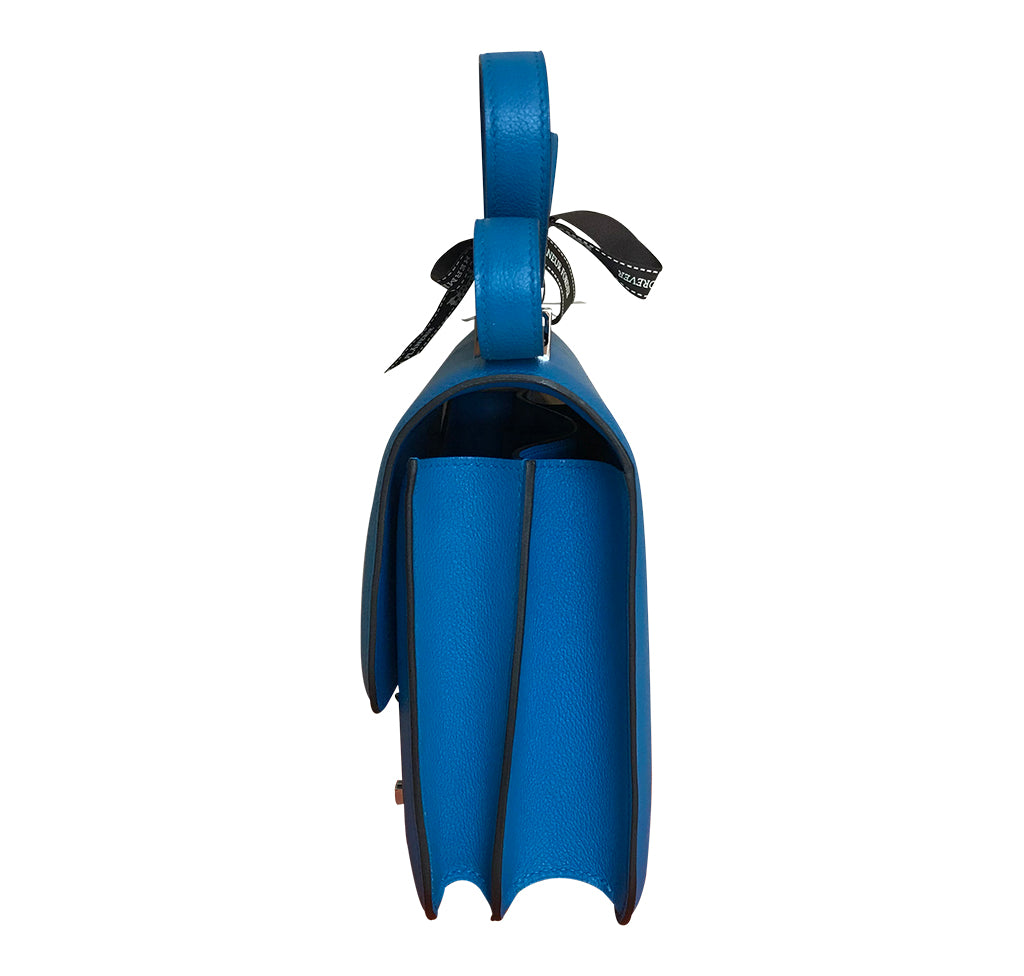 Hermès Constance 24 Bag Bleu Zanzibar Evercolor PHW
