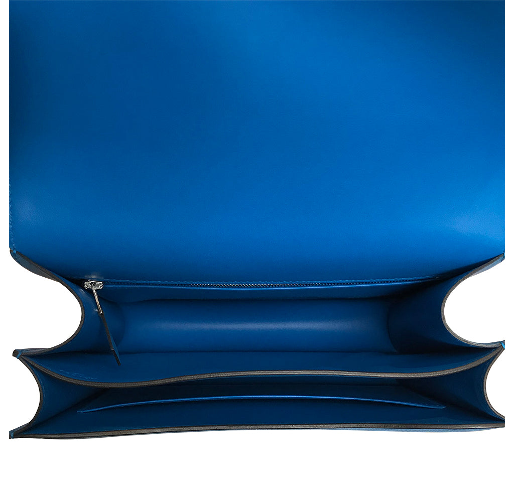 Hermès Constance 24 Bag Bleu Zanzibar Evercolor PHW