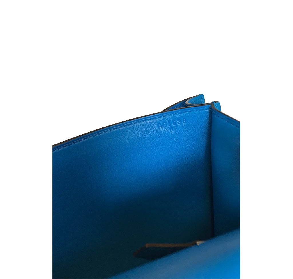 Hermès Constance 24 Bag Bleu Zanzibar Evercolor PHW