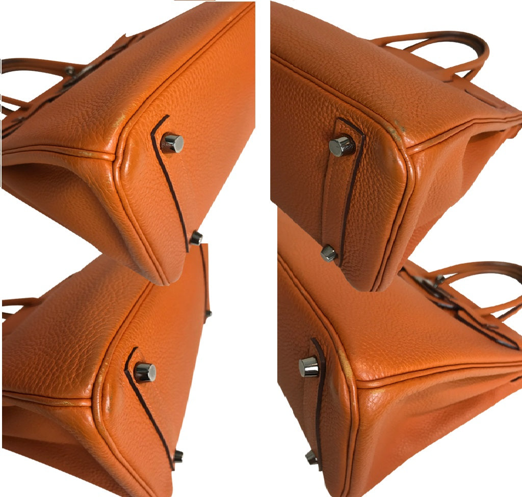 Hermès Birkin 30 Potiron Orange Togo PHW