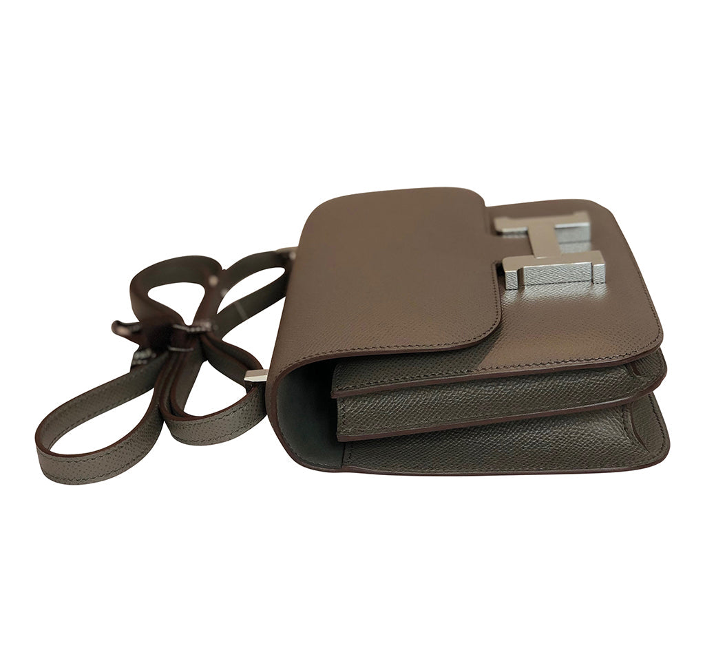 Hermès Constance Mini Gris Etain Epsom PHW
