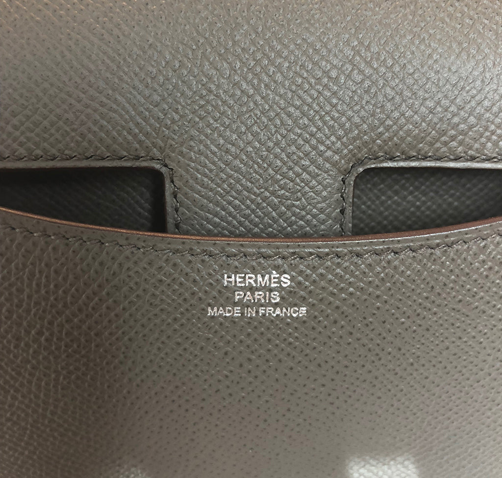 Hermès Constance Mini Gris Etain Epsom PHW